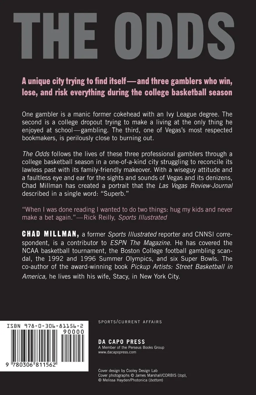 Rückseite: 9780306811562 | The Odds | Chad Millman | Taschenbuch | Englisch | 2002