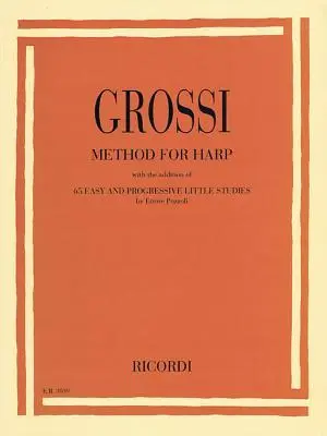 Cover: 9781540041562 | Method for Harp | With 65 Easy &amp; Progressive Little Studies | Pozzoli