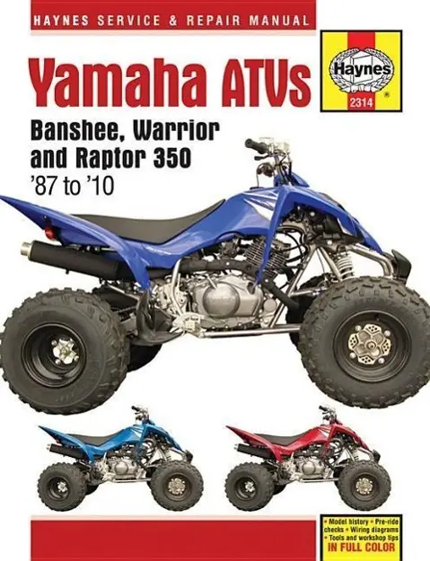 Cover: 9781620921562 | Yamaha Banshee, Warrior &amp; Raptor 350 ATVs (87 - 10) | 1987-2010 | Buch