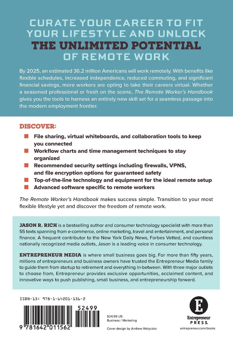 Rückseite: 9781642011562 | The Remote Worker's Handbook | How to Work Effectively from Anywhere