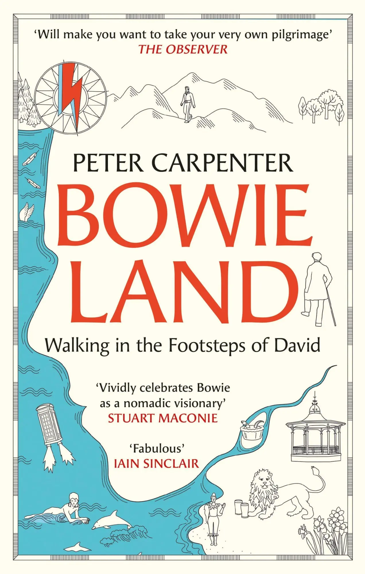 Cover: 9781800961562 | BOWIELAND | Walking In The Footsteps Of David | Peter Carpenter | Buch