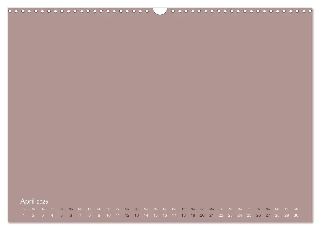 Bild: 9783435211562 | DIY Bastel-Kalender -Erdige Pastell Farben- Zum Selbstgestalten...