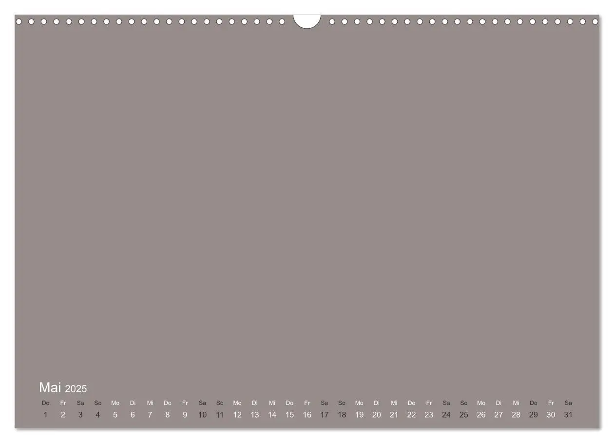 Bild: 9783435211562 | DIY Bastel-Kalender -Erdige Pastell Farben- Zum Selbstgestalten...