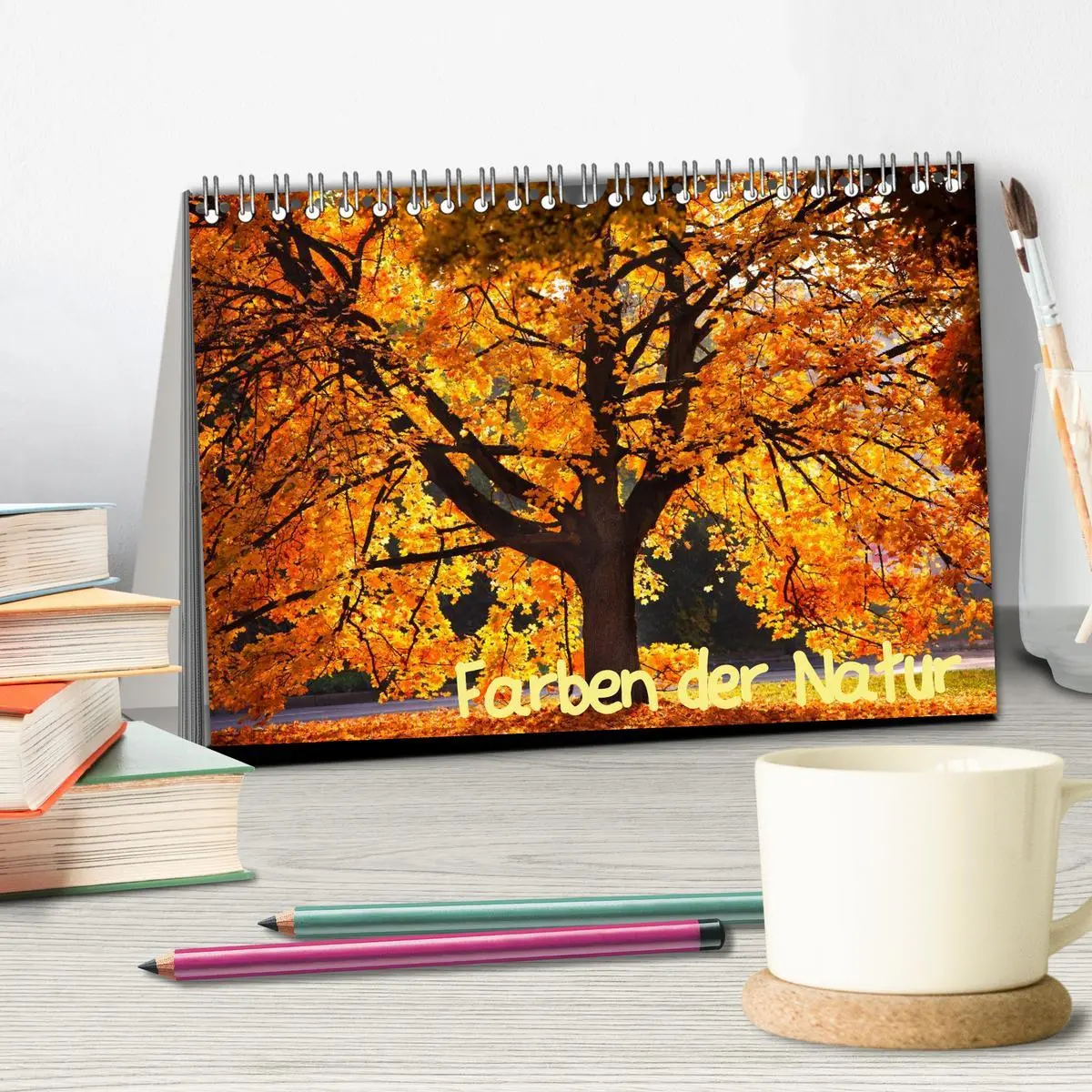 Bild: 9783516181562 | Farben der Natur (Tischkalender 2026 DIN A5 quer), CALVENDO...