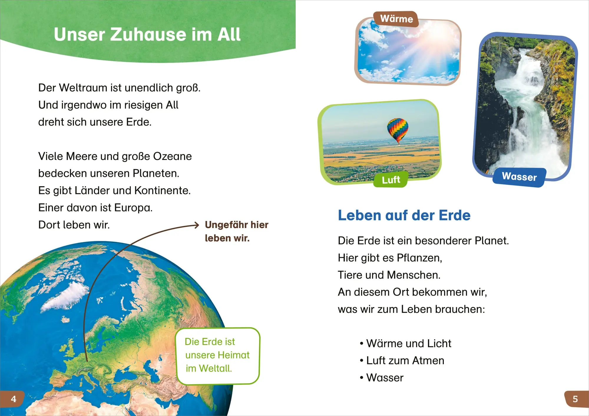 Bild: 9783788681562 | WAS IST WAS Erstes Lesen easy! Entdecke unsere Erde | Meierjürgen
