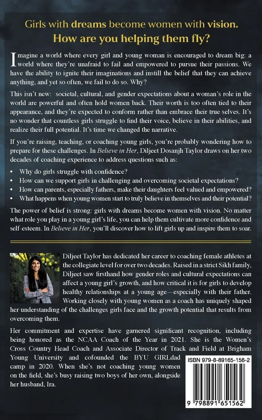 Rückseite: 9798891651562 | Believe in Her | Why Girls Need Confidence and How to Cultivate It