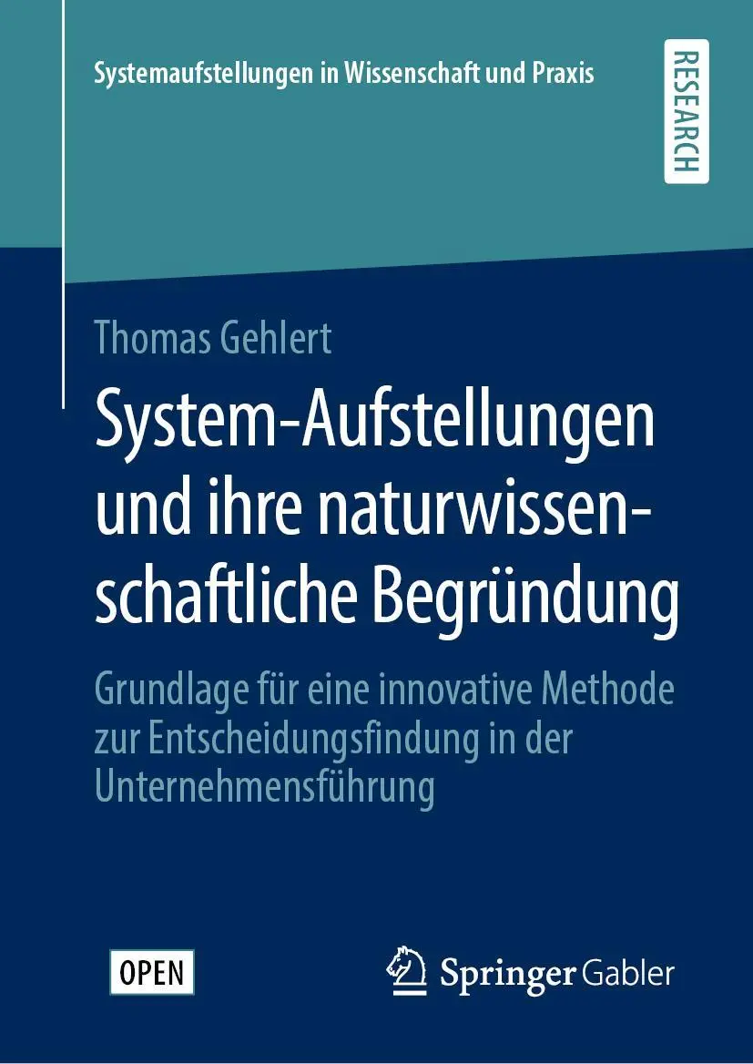 Cover: 9783658291662 | System-Aufstellungen und ihre naturwissenschaftliche Begründung | Buch