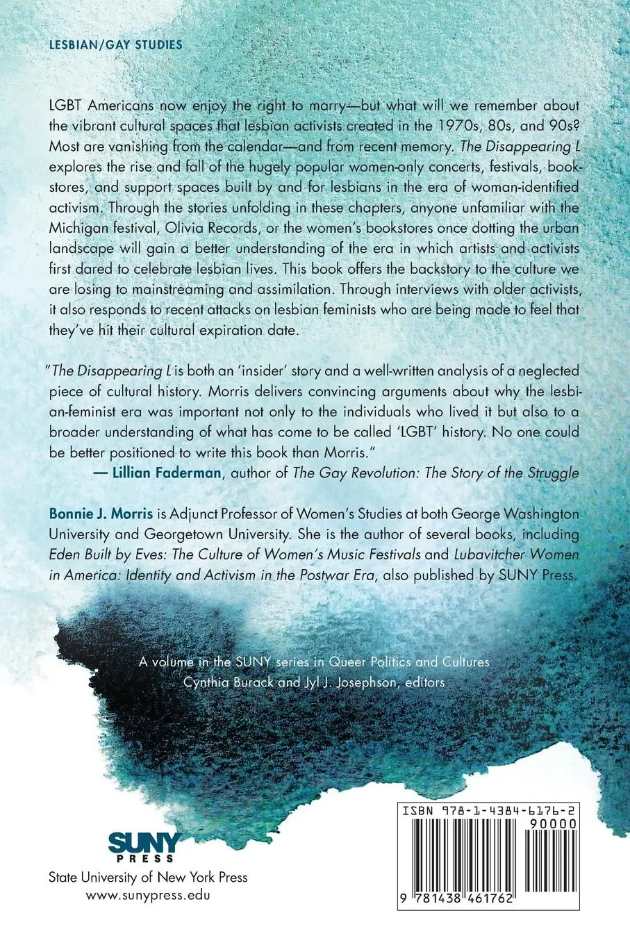 Rückseite: 9781438461762 | The Disappearing L | Erasure of Lesbian Spaces and Culture | Morris
