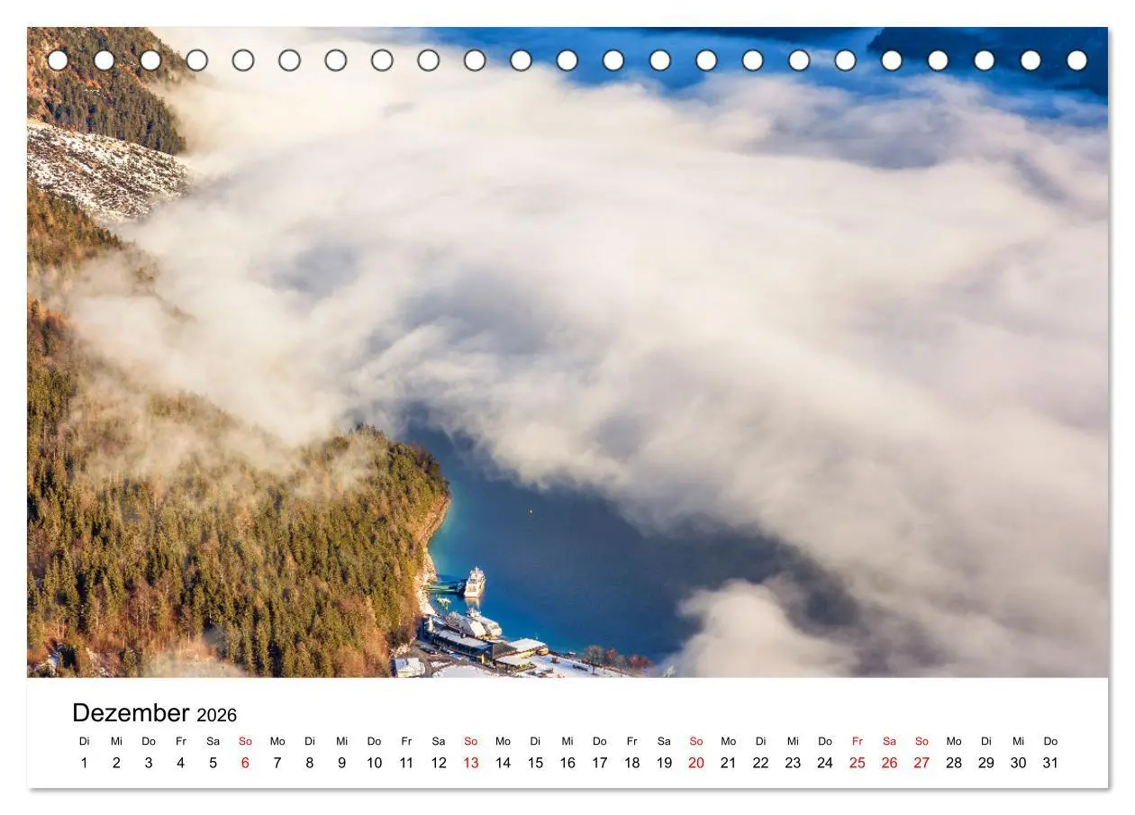 Bild: 9783457381762 | Traumhafter Achensee - eine kalendarische Reise (Tischkalender 2026...