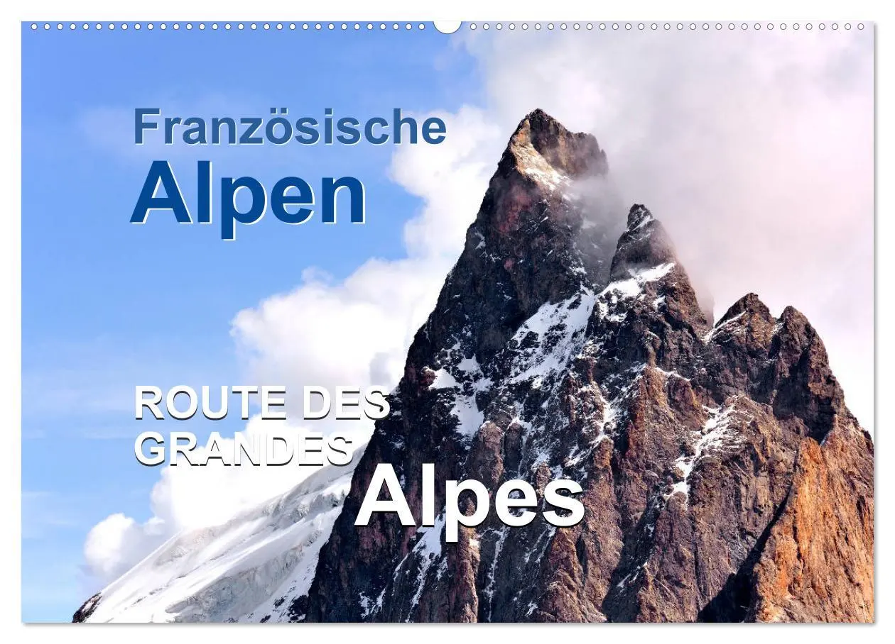 Cover: 9783457901762 | Französische Alpen - Route des Grandes Alpes (Wandkalender 2026 DIN...