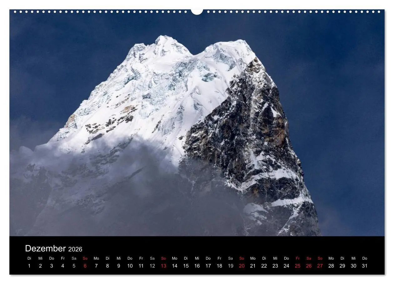Bild: 9783516091762 | Himalaya - Dach der Welt (Wandkalender 2026 DIN A2 quer), CALVENDO...