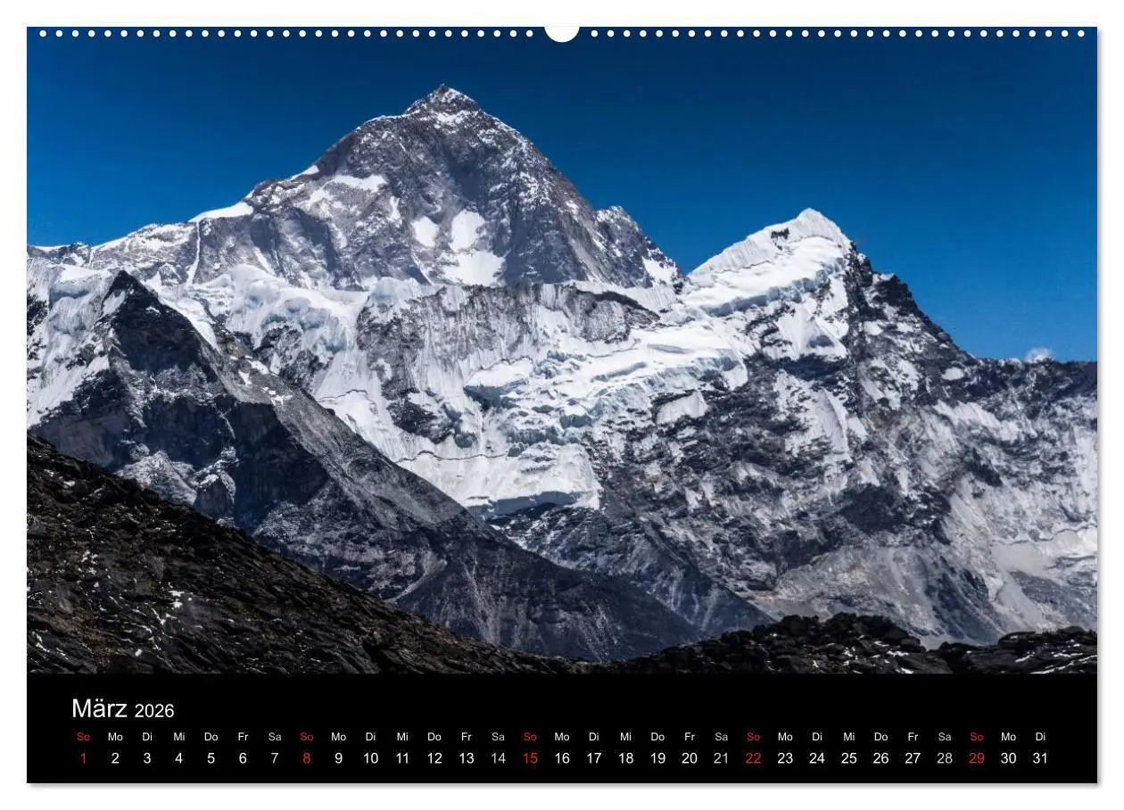 Bild: 9783516091762 | Himalaya - Dach der Welt (Wandkalender 2026 DIN A2 quer), CALVENDO...