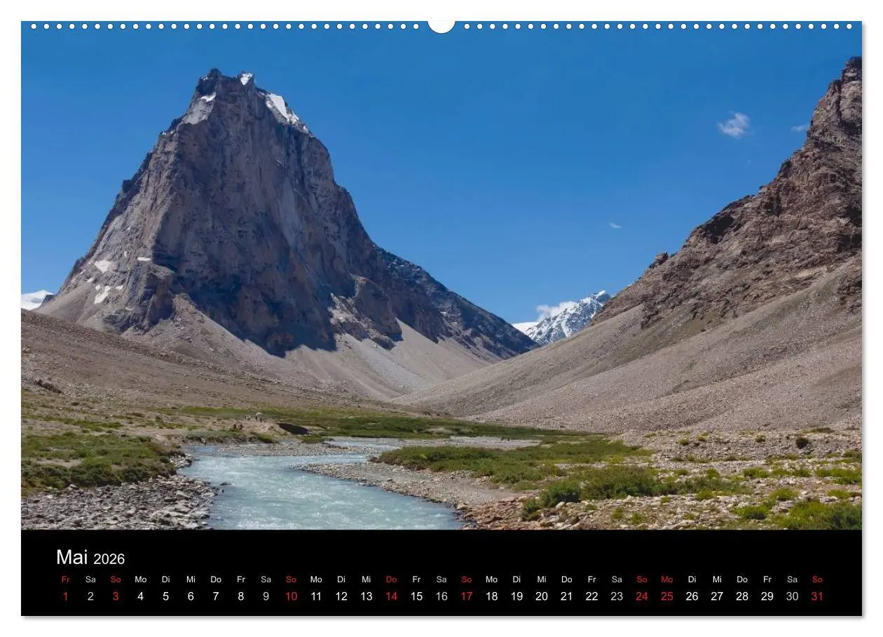 Bild: 9783516091762 | Himalaya - Dach der Welt (Wandkalender 2026 DIN A2 quer), CALVENDO...