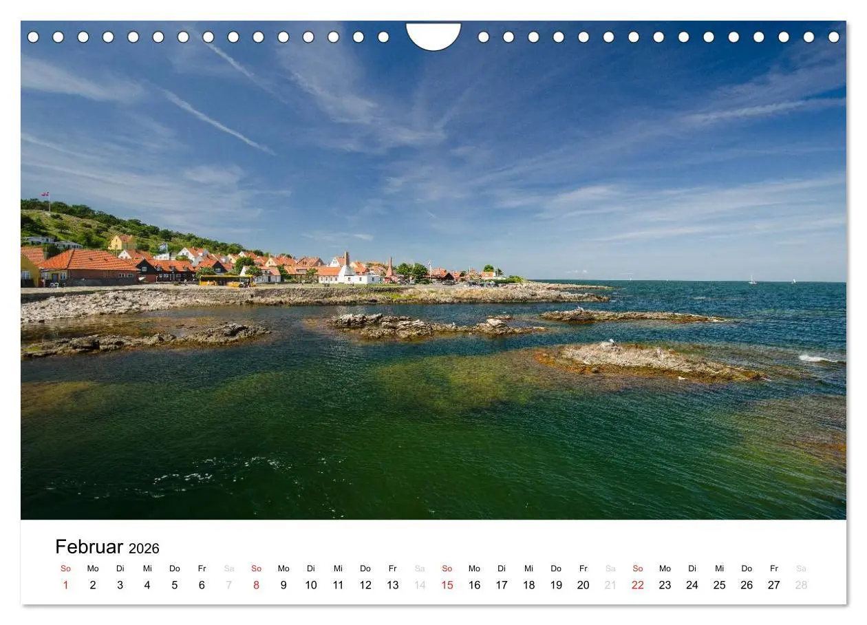 Bild: 9783516161762 | Bornholm (Wandkalender 2026 DIN A4 quer), CALVENDO Monatskalender | de