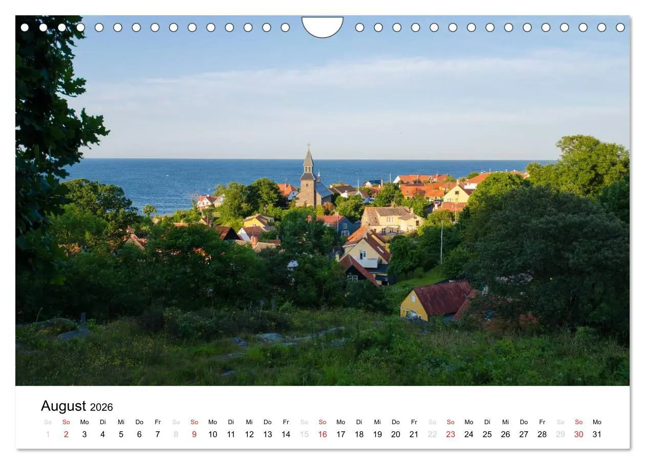 Bild: 9783516161762 | Bornholm (Wandkalender 2026 DIN A4 quer), CALVENDO Monatskalender | de
