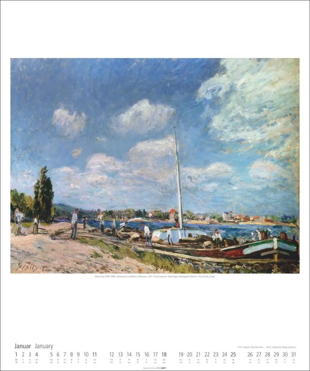 Bild: 9783839901762 | Impressionismus Kalender 2026 | Degas | Kalender | Spiralbindung