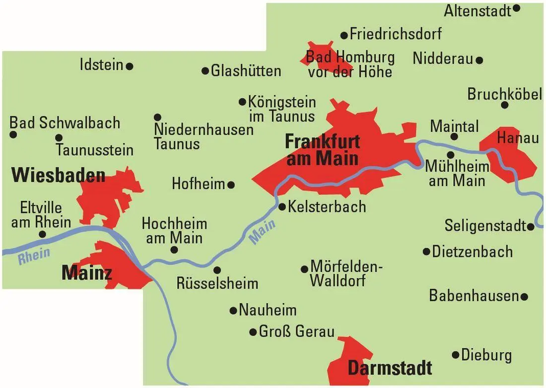 Bild: 9783969901762 | ADFC-Regionalkarte Frankfurt a. M. Wiesbaden /Darmstadt, 1:50.000,...
