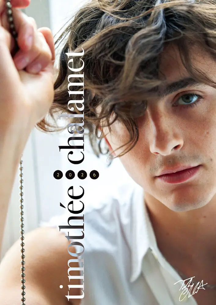 Cover: 9798893611762 | Timothée Chalamet 2026 | Offizieller Kalender | Kalender | 14 S.