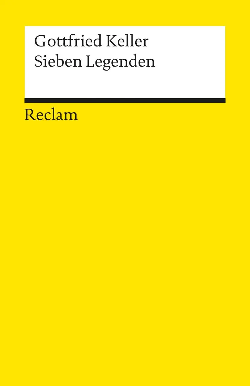 Cover: 9783150061862 | Sieben Legenden | Gottfried Keller | Taschenbuch | 88 S. | Deutsch