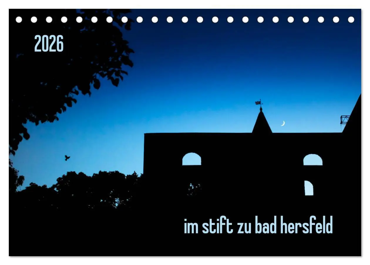 Cover: 9783457751862 | im stift zu bad hersfeld (Tischkalender 2026 DIN A5 quer), CALVENDO...
