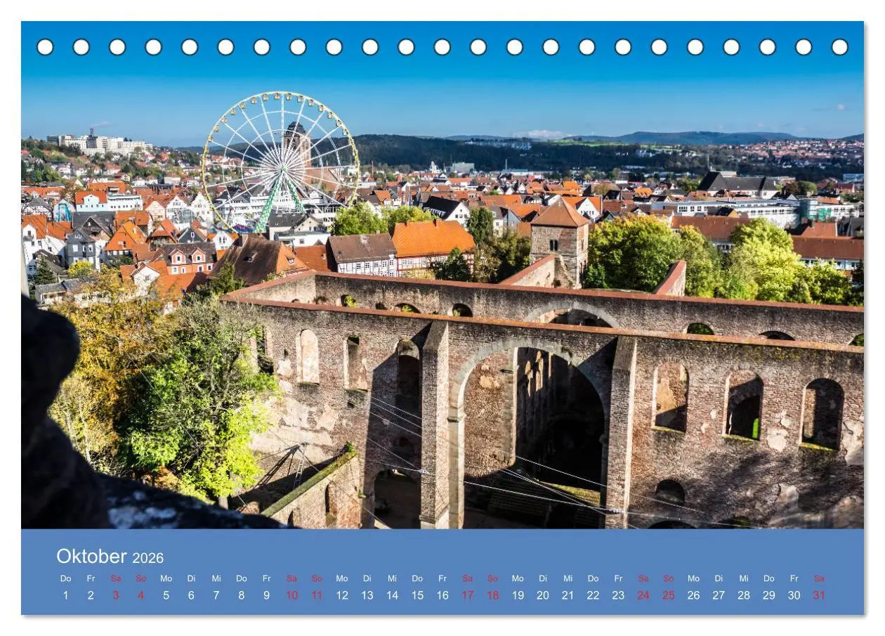 Bild: 9783457751862 | im stift zu bad hersfeld (Tischkalender 2026 DIN A5 quer), CALVENDO...