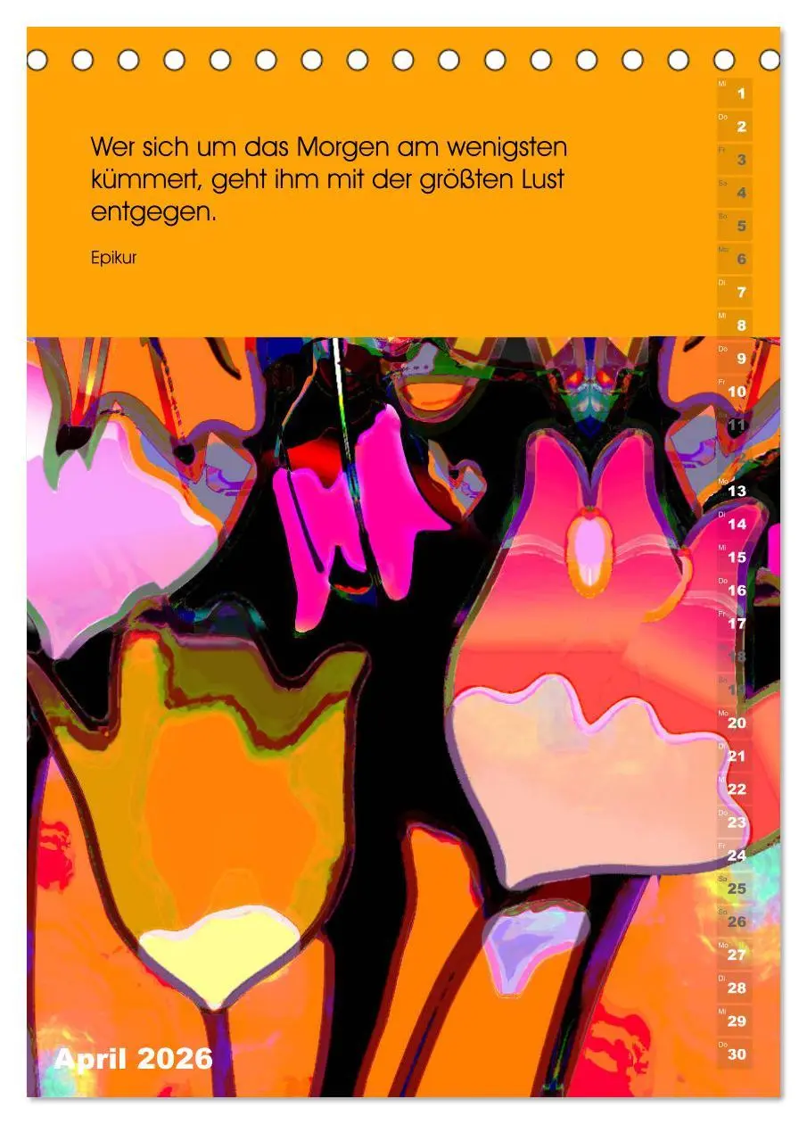 Bild: 9783516391862 | Philosophische Inspirationen Wandkalender 2026 (Tischkalender 2026...