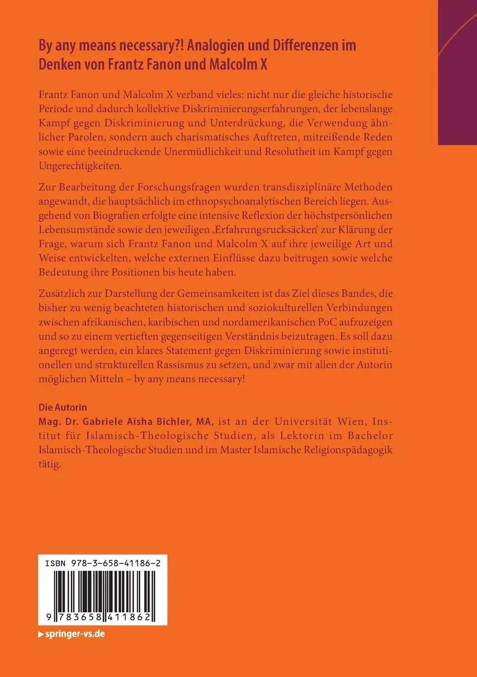 Rückseite: 9783658411862 | By any means necessary?! Analogien und Differenzen im Denken von...