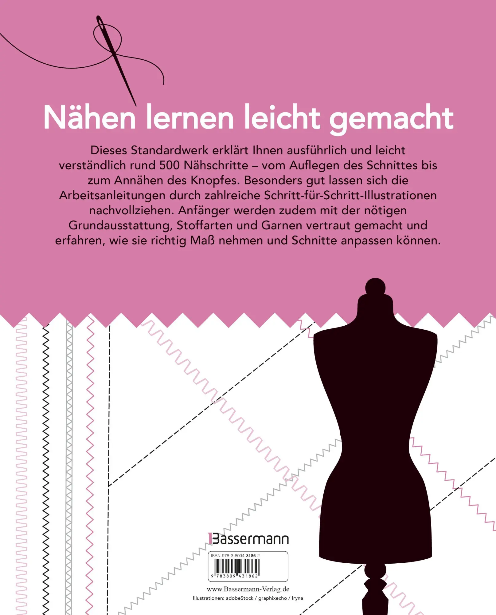 Bild: 9783809431862 | Nähschule | Silvia von Rudzinski | Taschenbuch | 160 S. | Deutsch