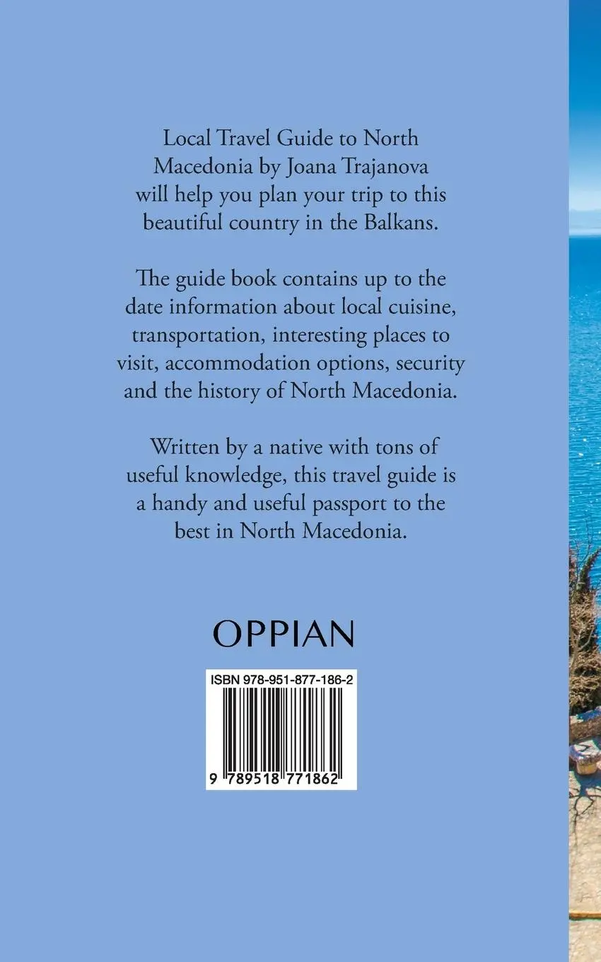 Rückseite: 9789518771862 | Local Travel Guide to North Macedonia | Joana Trajanova | Taschenbuch
