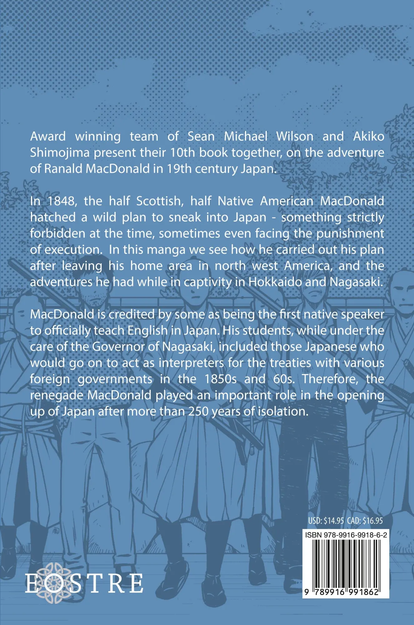 Cover: 9789916991862 | Ranald MacDonald | A Manga of His Adventure in Japan | Wilson | Buch
