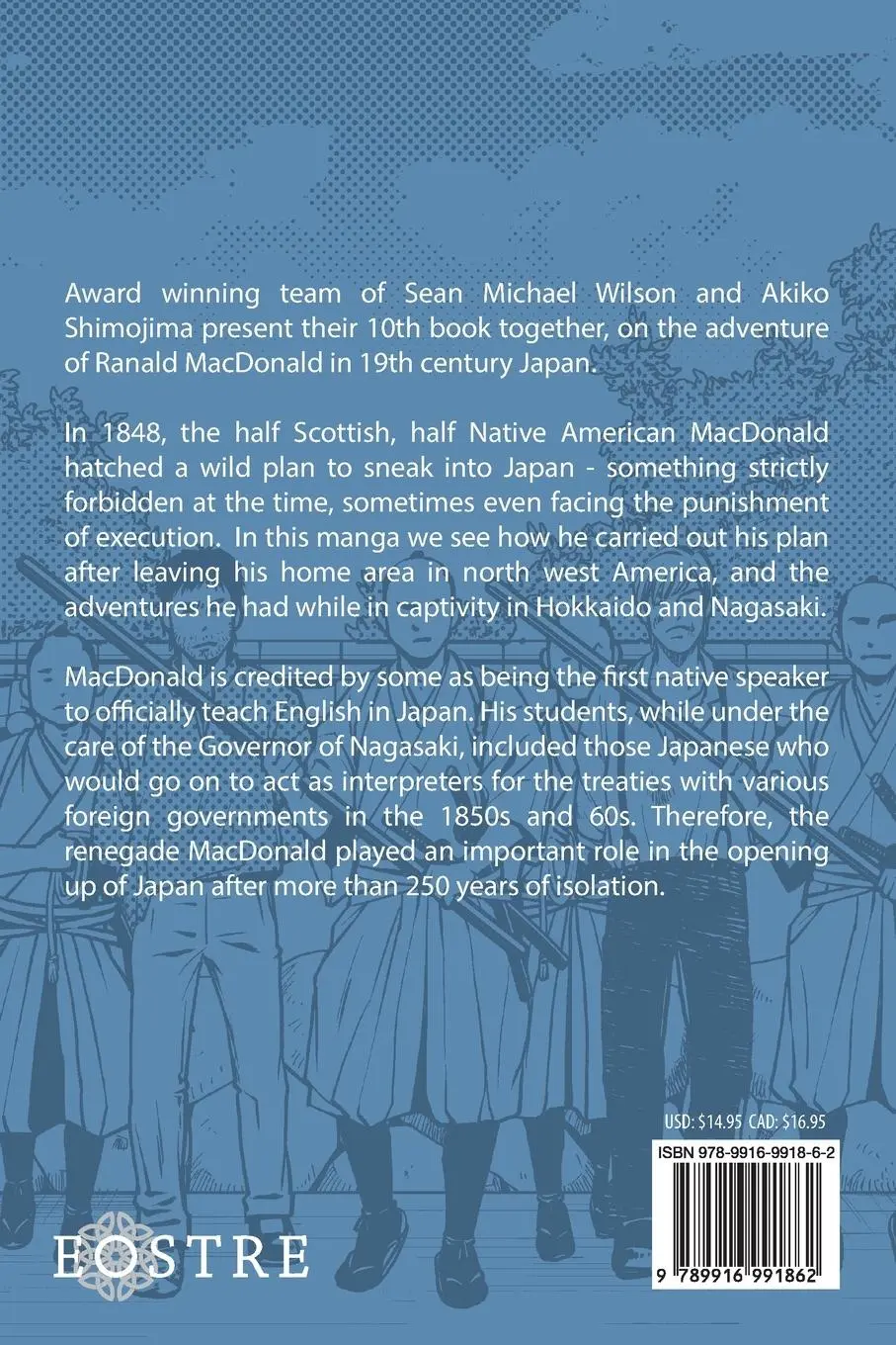 Rückseite: 9789916991862 | Ranald MacDonald | A Manga of His Adventure in Japan | Wilson | Buch
