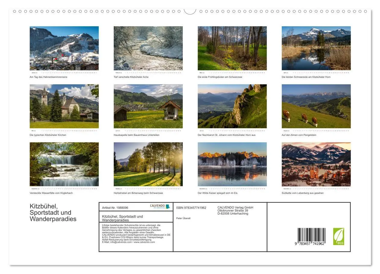 Bild: 9783457741962 | Kitzbühel, Sportstadt und Wanderparadies (hochwertiger Premium...