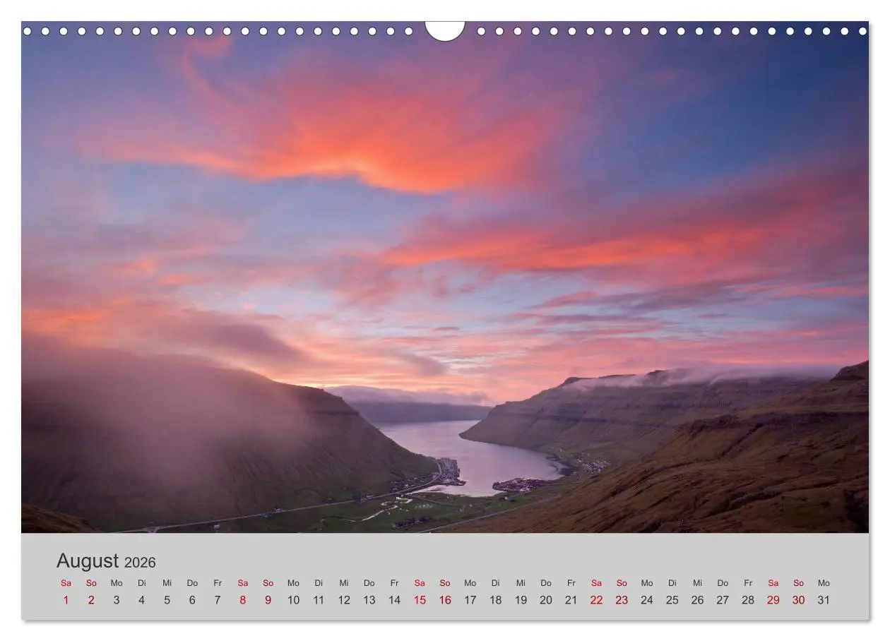 Bild: 9783457811962 | Färöer Inseln 2026 (Wandkalender 2026 DIN A3 quer), CALVENDO...