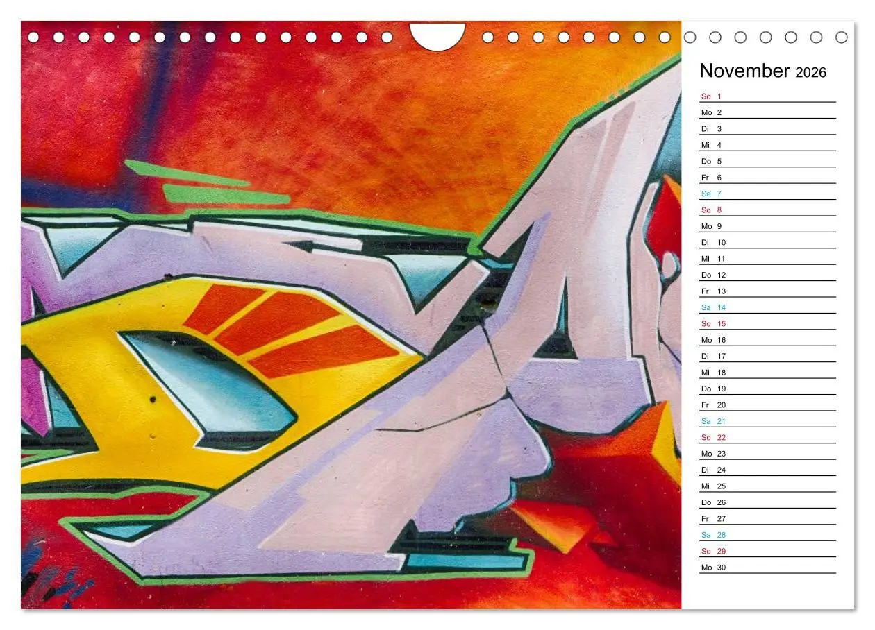 Bild: 9783457981962 | Dresden Graffiti (Wandkalender 2026 DIN A4 quer), CALVENDO...