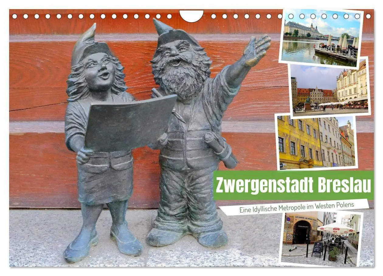 Cover: 9783569301962 | Zwergenstadt Breslau (Wandkalender 2027 DIN A4 quer), CALVENDO...