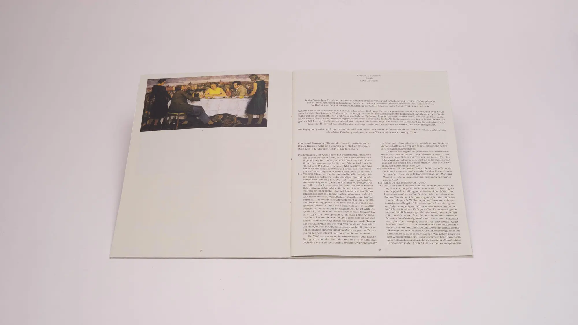 Bild: 9783969121962 | Emmanuel Bornstein / Lotte Laserstein - Pensée | Krausse (u. a.)