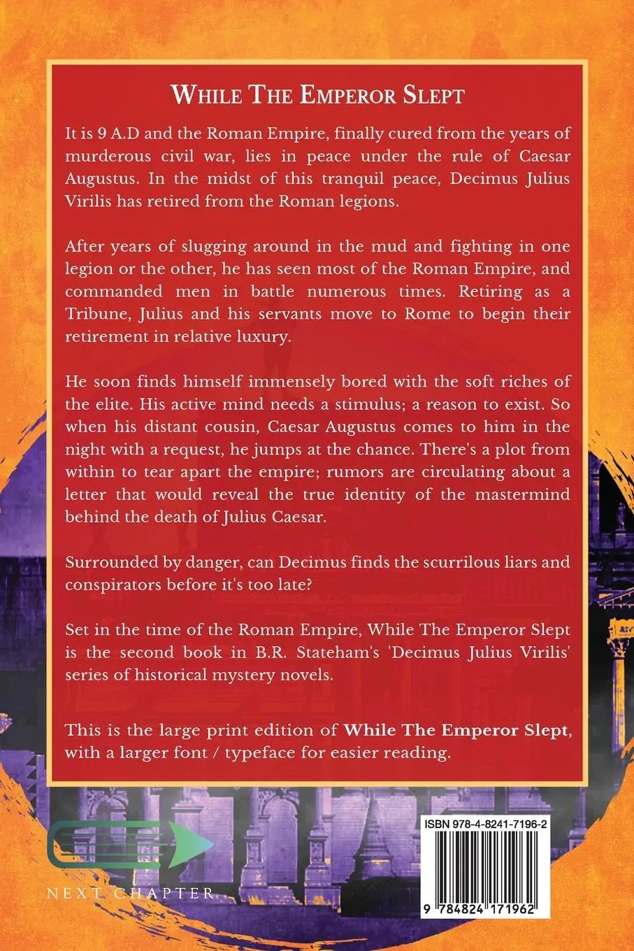 Rückseite: 9784824171962 | While The Emperor Slept | B. R. Stateham | Taschenbuch | Englisch