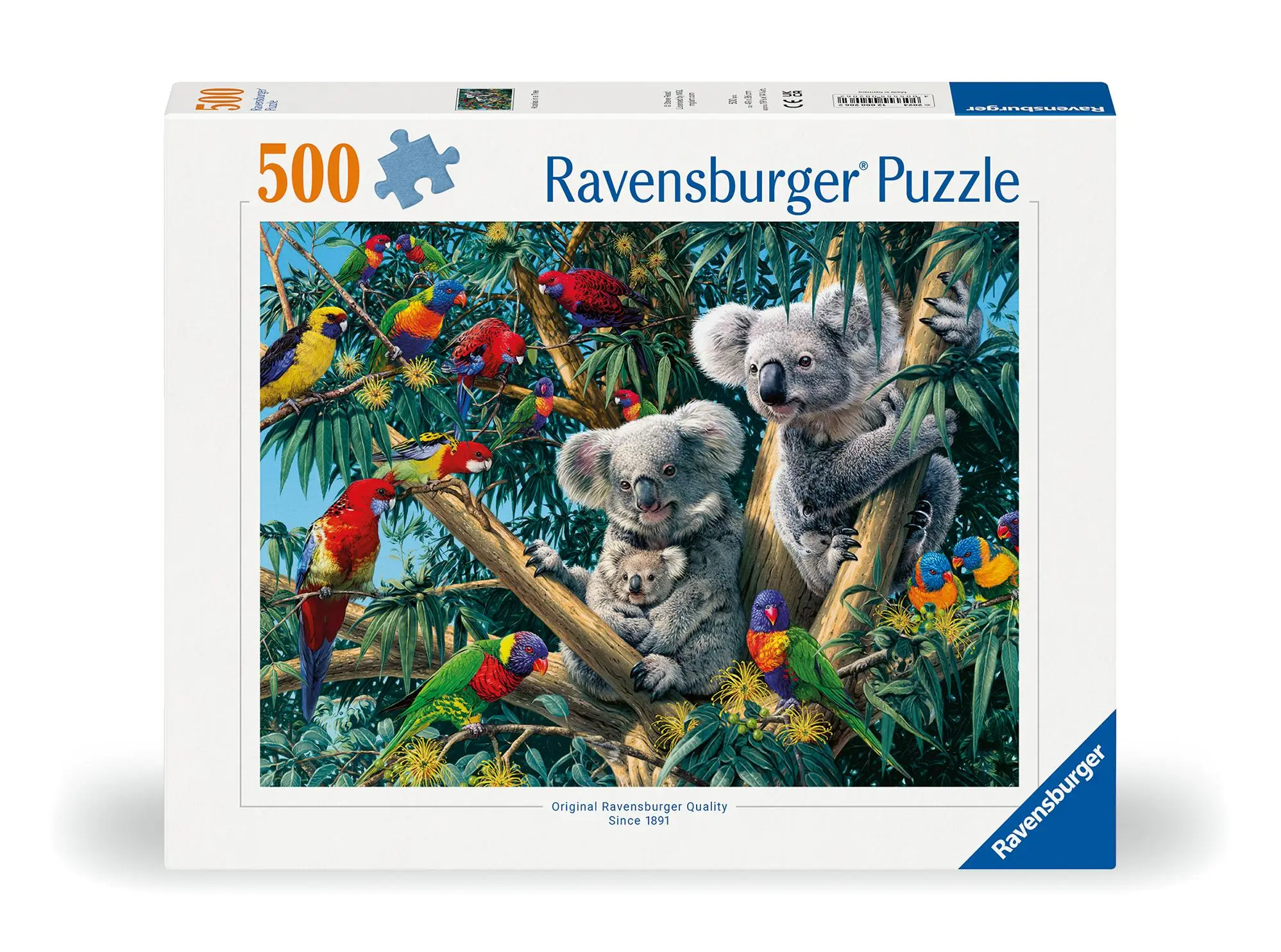 Cover: 4005555002062 | Erwachsenenpuzzle 500 Teile - Koalas im Baum | Spiel | 12000206 | 2024