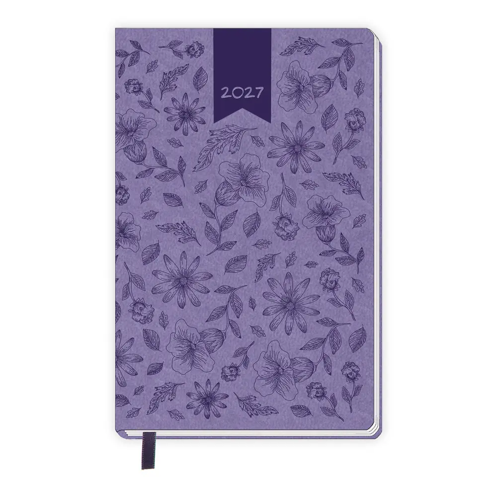 Cover: 4251901512062 | TRÖTSCH - Taschenkalender A6 Soft Touch Blumen 2027 | KG | Kalender
