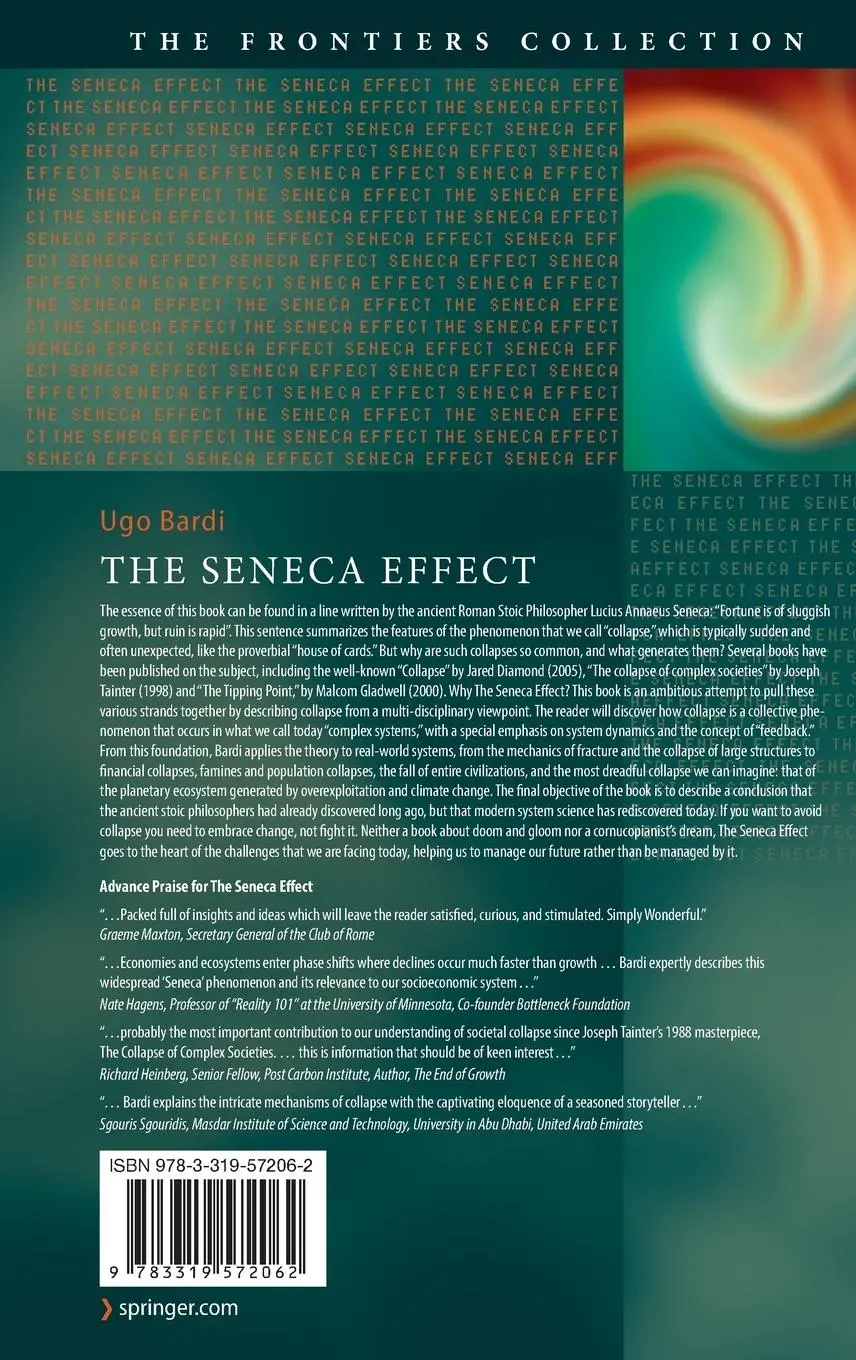 Rückseite: 9783319572062 | The Seneca Effect | Why Growth is Slow but Collapse is Rapid | Bardi