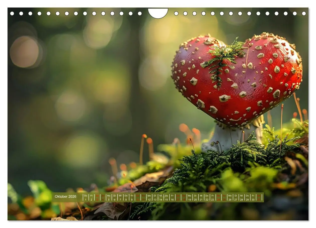 Bild: 9783457322062 | Mit dem Herzen der Natur (Wandkalender 2026 DIN A4 quer), CALVENDO...