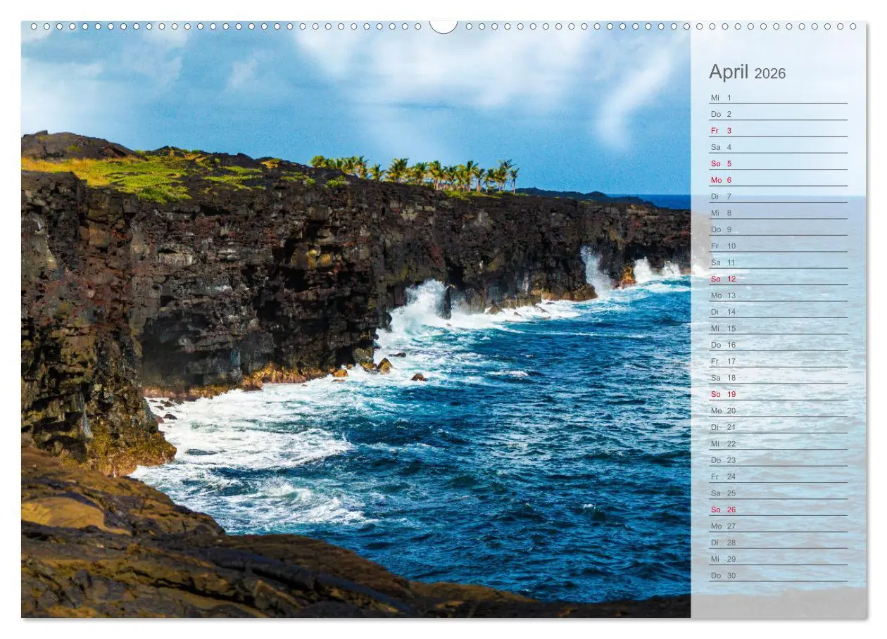 Bild: 9783457632062 | Malerisches Hawaii (Wandkalender 2026 DIN A2 quer), CALVENDO...