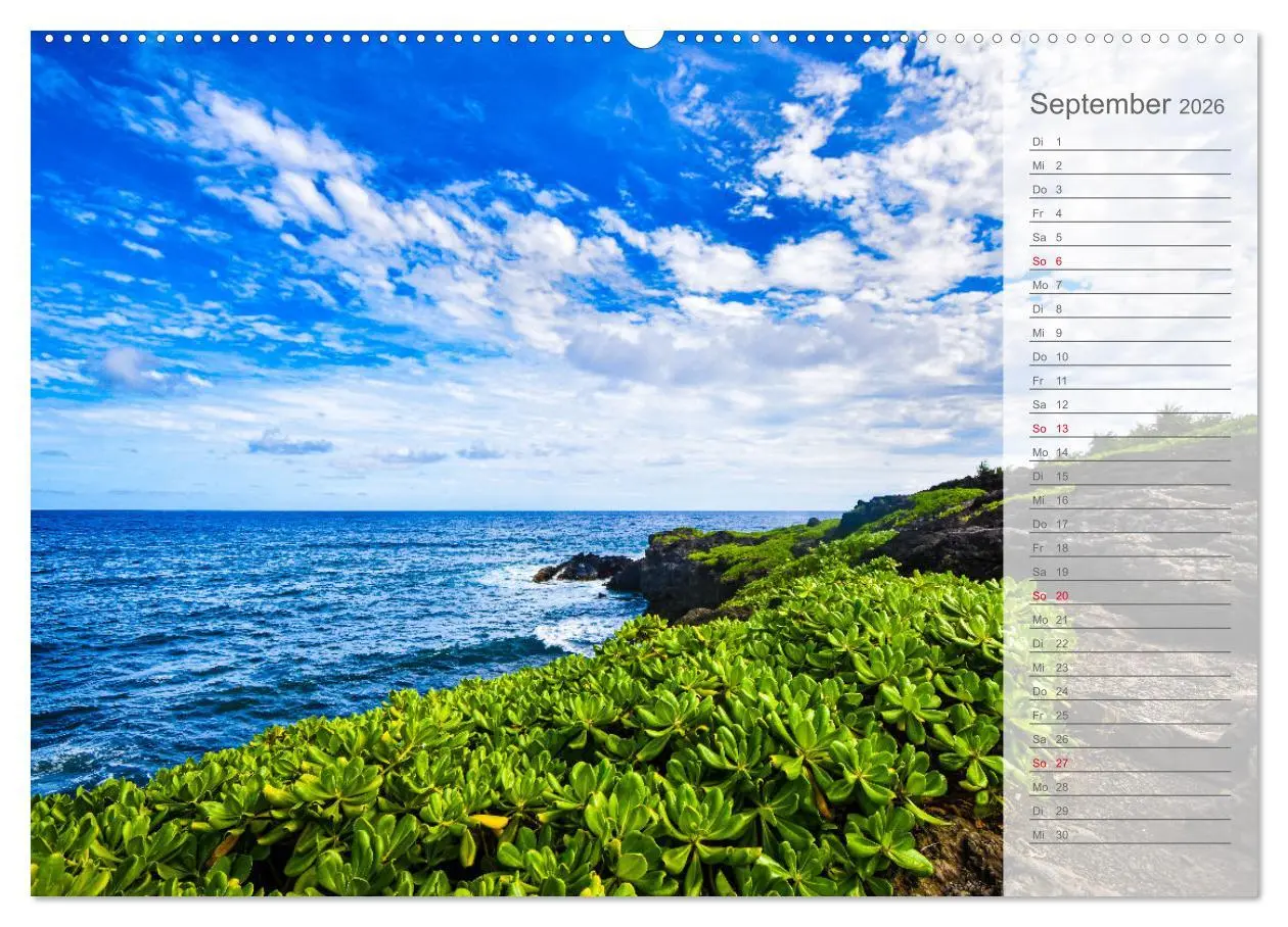 Bild: 9783457632062 | Malerisches Hawaii (Wandkalender 2026 DIN A2 quer), CALVENDO...