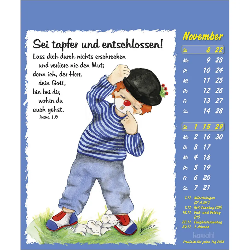 Bild: 9783754872062 | Freu(n)de für jeden Tag 2026 | Maria Conception Sáenz de Cabezón