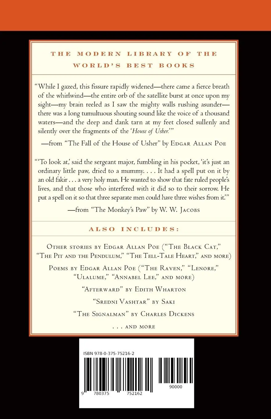 Rückseite: 9780375752162 | The Raven and the Monkey's Paw | Edgar Allan Poe (u. a.) | Taschenbuch