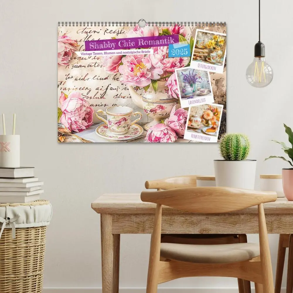 Bild: 9783457172162 | Shabby Chic Romantik - Vintage Tassen, Blumen und nostalgische...