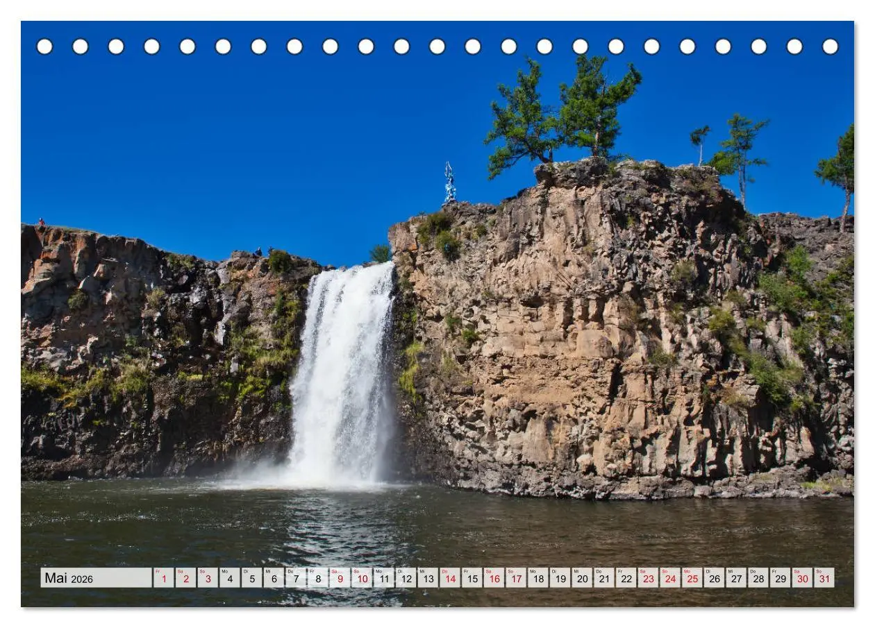 Bild: 9783457932162 | Mongolei Endlose Weite (Tischkalender 2026 DIN A5 quer), CALVENDO...