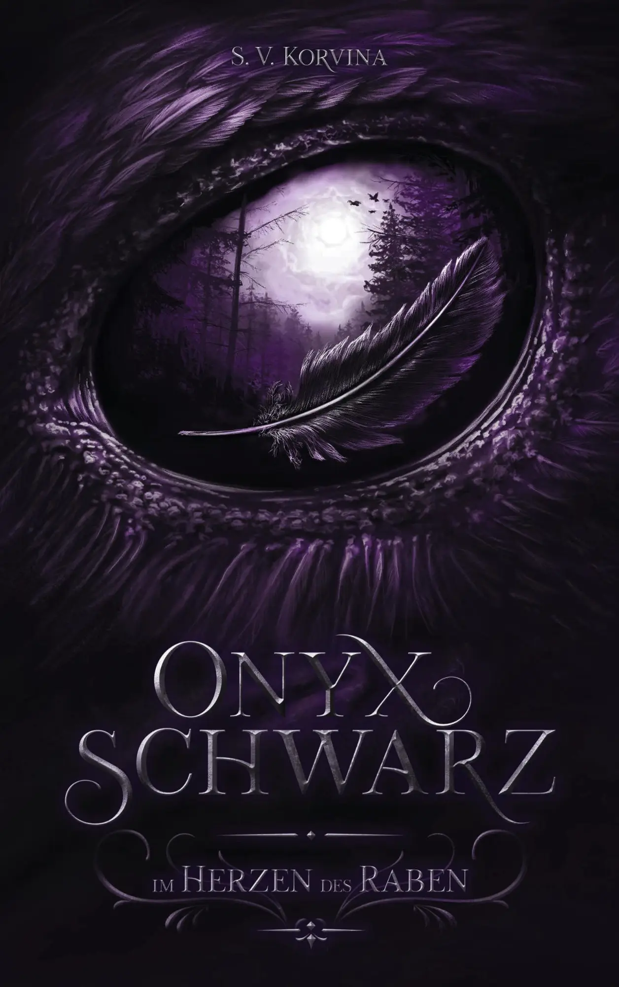 Cover: 9783696382162 | Onyx Schwarz | S. V. Korvina | Taschenbuch | Im Herzen des Raben
