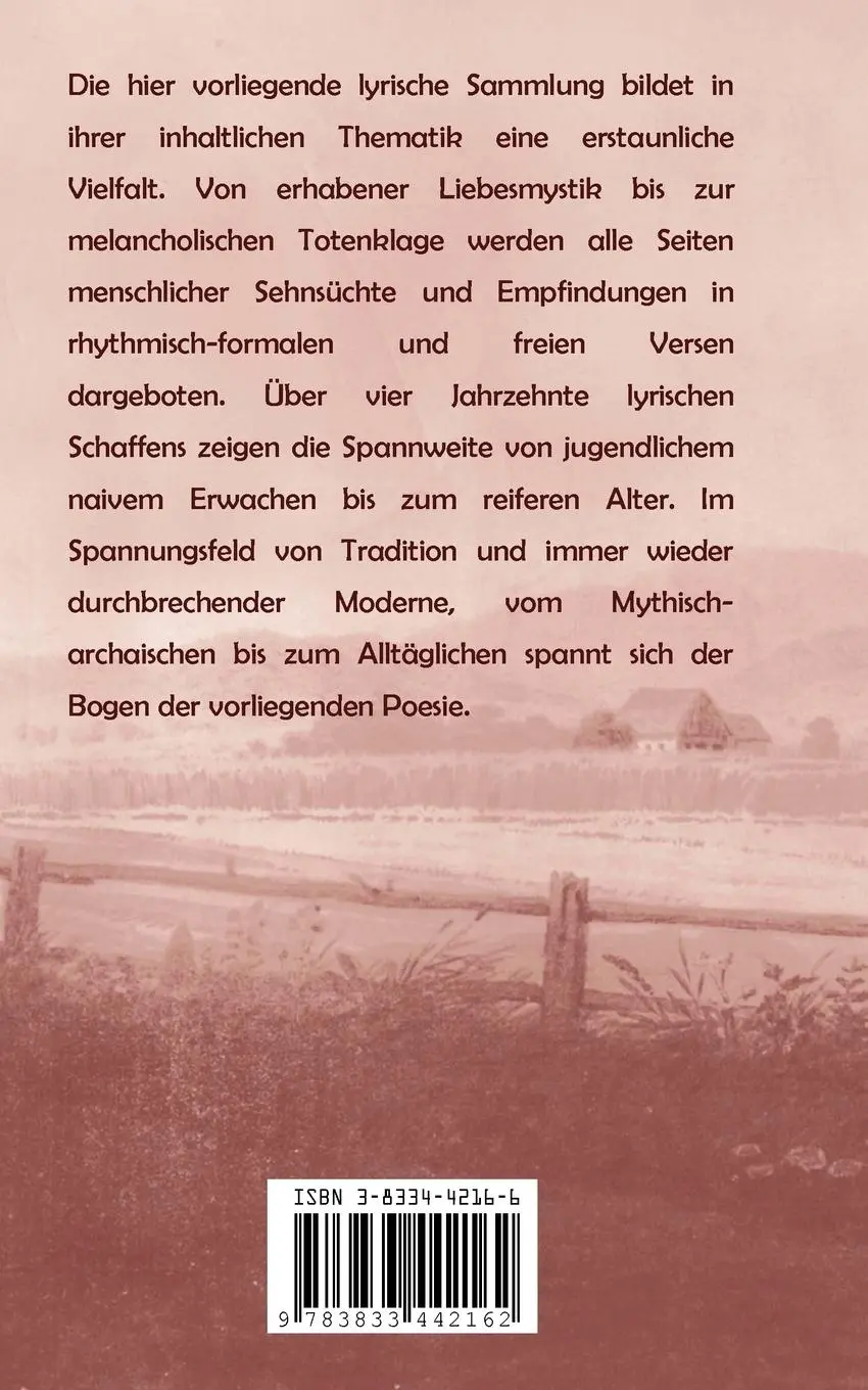 Rückseite: 9783833442162 | Gedichte | Auswahl | Helmut Preußler | Taschenbuch | 148 S. | Deutsch