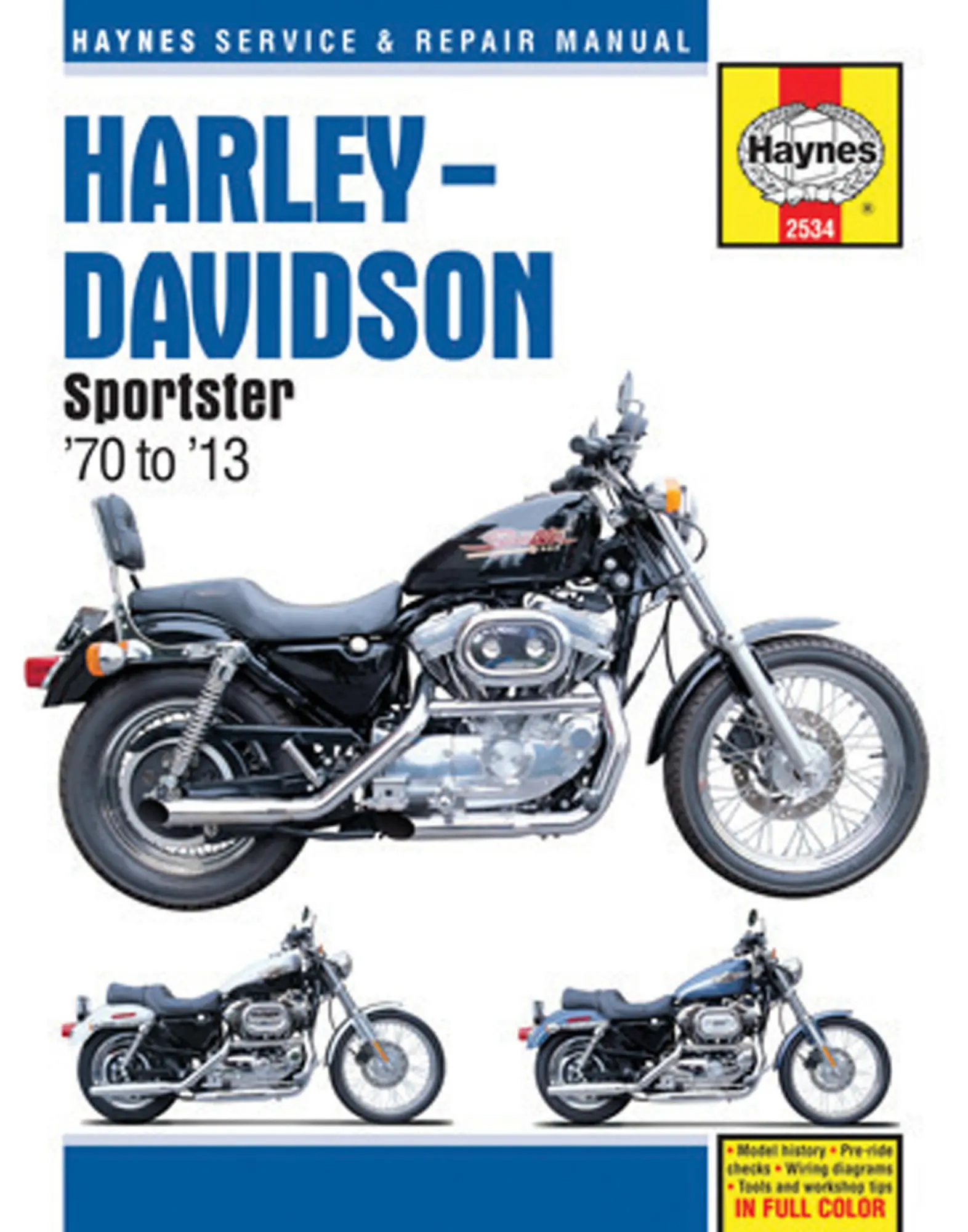 Cover: 9781620922262 | Harley-Davidson Sportsters (70 - 13) Haynes Repair Manual | Ahlstrand